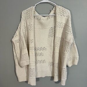 Cozy Cream Knit Cardigan